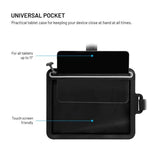 Fast Vattentätt Surfplattefodral (Maxmått: 297 x 223 mm) - Svart / Genomskinlig