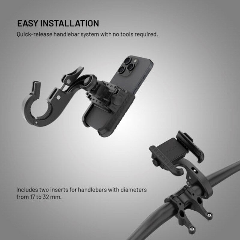 Fixed Mobilhållare för Cykel - Svart
