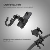 Fixed Mobilhållare för Cykel - Svart
