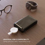 Fixed 5W Apple Watch Trådlös Laddare med USB-C - Vit