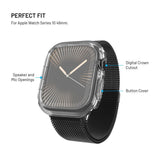 Apple Watch 11 / 10 (46mm) Fixed Fodral med Inbyggt Skärmskydd - Genomskinlig