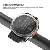 Fixed Monteringskit för Garmin Smartwatch (26 mm) / Garmin Edge Cykeldator för Cykel - Svart