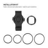 Fixed Monteringskit för Garmin Smartwatch (26 mm) / Garmin Edge Cykeldator för Cykel - Svart