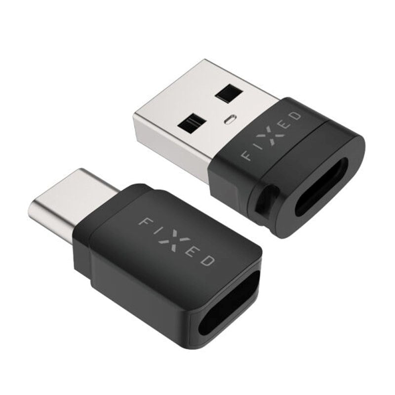 Fixed 240W Datablockerare 2-i-1 USB-A & USB-C - Svart