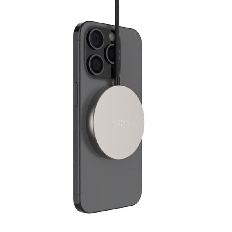 Fast MagPad 15W Trådlös Laddare - MagSafe / Qi2 Kompatibel - Titanium