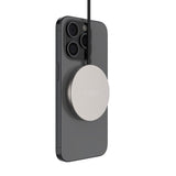 Fast MagPad 15W Trådlös Laddare - MagSafe / Qi2 Kompatibel - Titanium