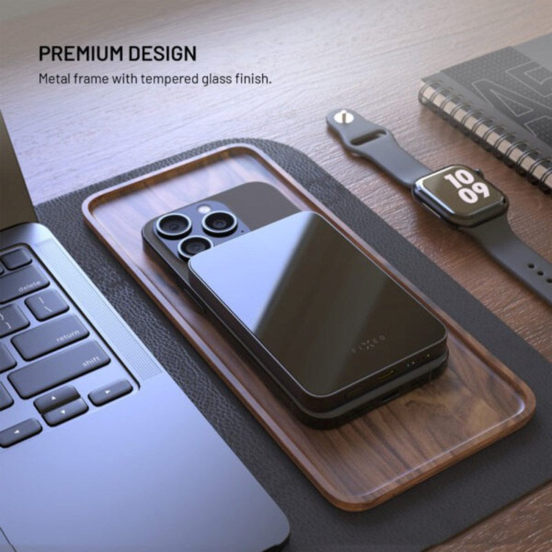 Fast MagZen Qi2 Trådlös Powerbank 5 000 mAh - Svart