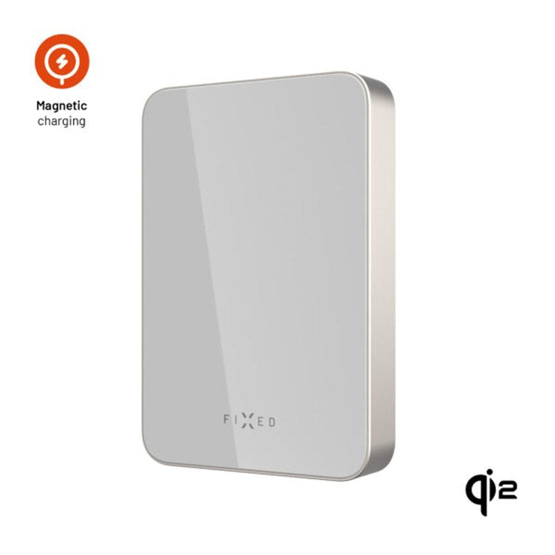 Fast MagZen Qi2 Trådlös Powerbank 10 000 mAh - Grå