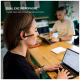 Fixed Talk Pro Wireless Headset med ENC - Open-Ear - Svart