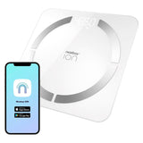 Niceboy ION Smart Scale - Bluetooth / Wifi Kroppsanalys Badvåg - Vit