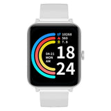 Niceboy WATCH Lite 4 - Smartklocka med Hälsospårning & Samtalsfunktion - Silver