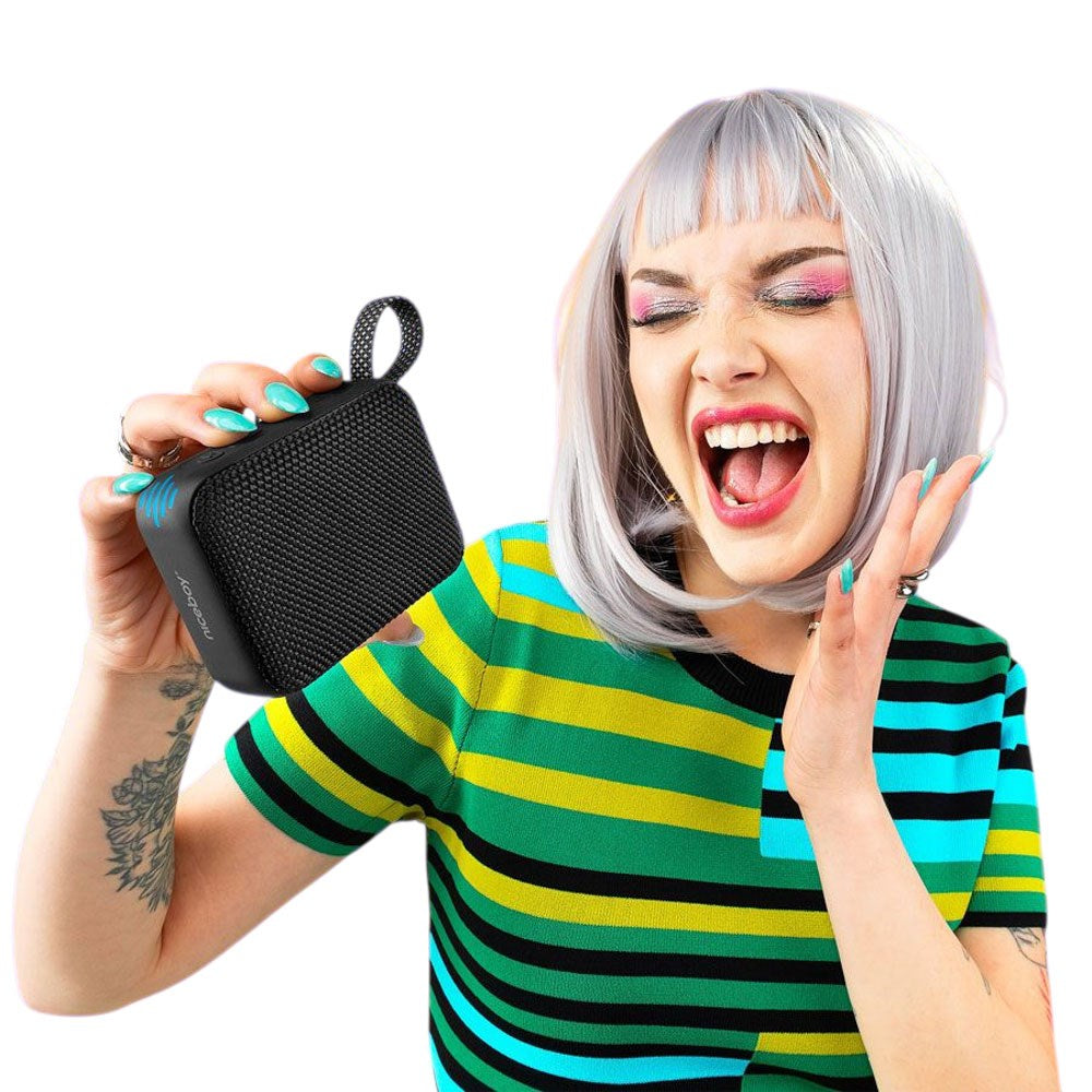 Niceboy Atom 4 Bluetooth Högtalare - 6W - Svart