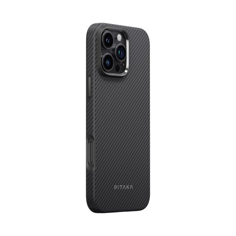 iPhone 16 Pro PITAKA Military Grade Protective Skal - MagSafe Kompatibel - Black / Grey