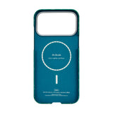 iPhone 17 Pro PITAKA Edge Monogram Skal - MagSafe Kompatibelt - Guld / Grön