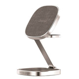 Mobile Origin TravelCharge Pro - Magnetisk Trådlös Laddare - MagSafe Kompatibel - Silver