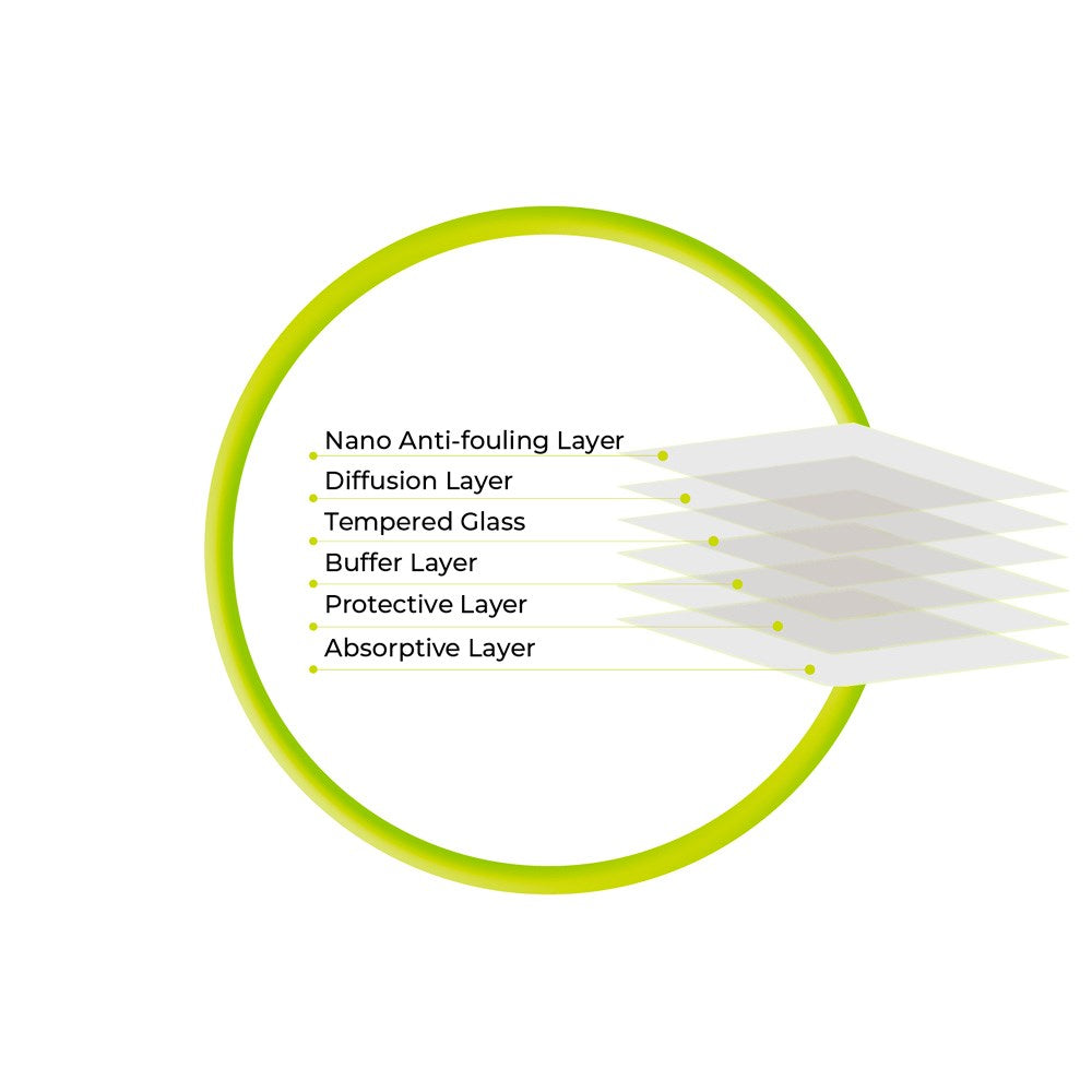 iPad Air (2022) Mobile Origin Glas Skärmskydd - Genomskinlig