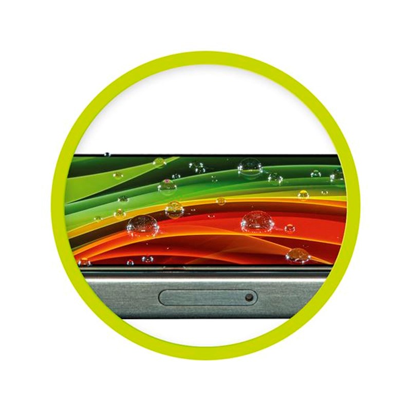 Xiaomi Poco X6 (5G) Mobile Origin EasyGlass Skärmskydd - Genomskinlig / Svart Kant