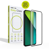 Xiaomi Redmi Note 13 Pro (5G) Mobile Origin EasyGlass Skärmskydd - Genomskinlig / Svart Kant