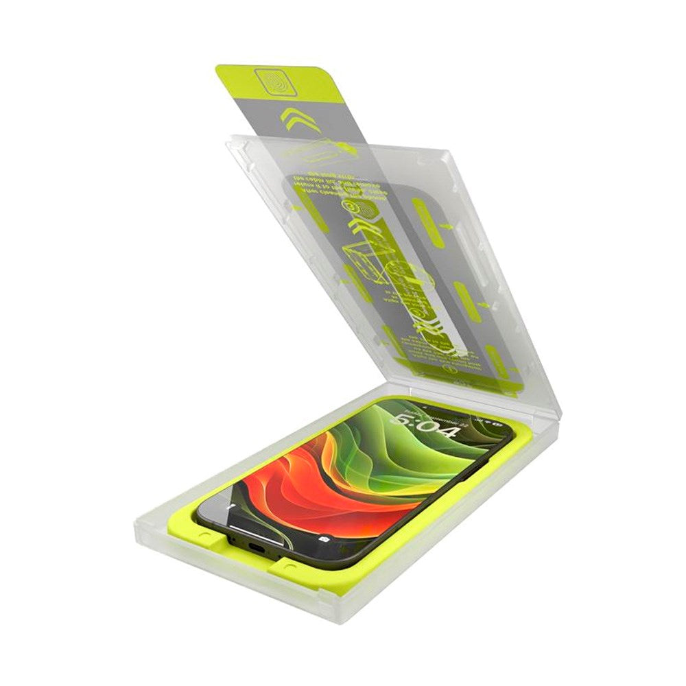 Mobile Origin Screen Protector - Tempered Glass med Svart Kant - 2 stk. - iPhone 16 Plus