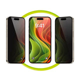 Mobile Origin Skjermbeskyttelse - Herdet Glass Privacy Screen - 2-stk. - iPhone 16 Pro Max