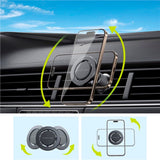 Mobile Origin MO9 Magnetisk Mobilhållare för Bil - Svart