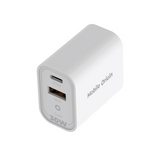 Mobile Origin GaN 30W Reseladdare - EU, USA, UK, AUS - Vit