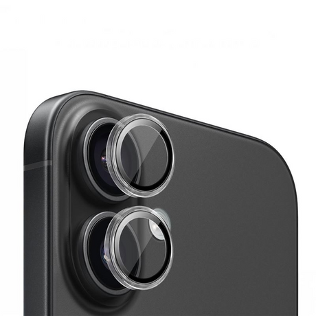 Mobile Origin Härdat Glas Kameraskydd för iPhone 16 / 16 Plus - Klar