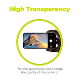 iPhone 16 / 16 Plus Mobile Origin Sapphire Kameralinsskydd - Svart