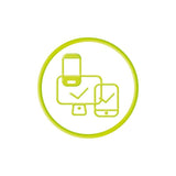 Mobile Origin GaN 65W Väggladdare med 2 x USB-C - Vit