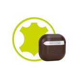 Mobile Origin Apple AirPods (4. Gen.) Äkta Läder Fodral - Brun