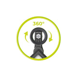 Mobile Origin MO20 Magnetisk Bilhållare - Skärmfäste - MagSafe Kompatibel - Svart