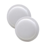 Mobile Origin Silikon AirTag 1. & 2. Gen. Hållare med Självhäftande Baksida - 2 st. - Vit