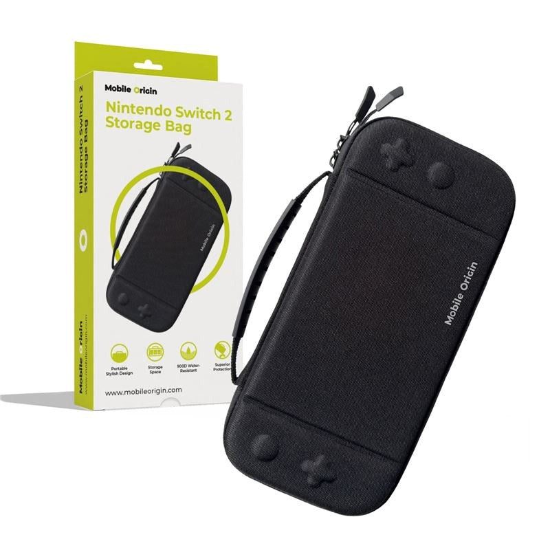 Mobile Origin Nintendo Switch 2 Resefodral med Organisering - Svart