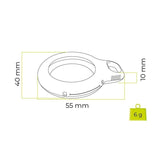 Mobile Origin AirTag Loop Skal - Blå