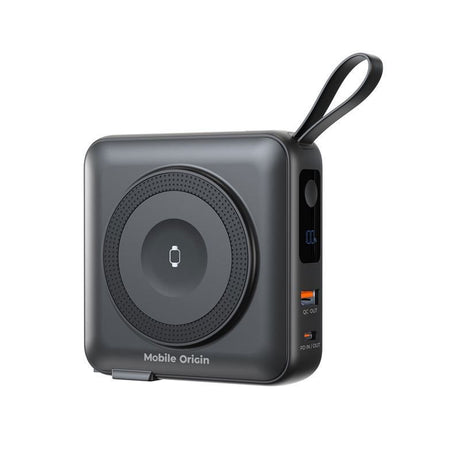 Mobile Origin PowerBank Reseladdare 10.000 mAh – MagSafe Kompatibel – Svart