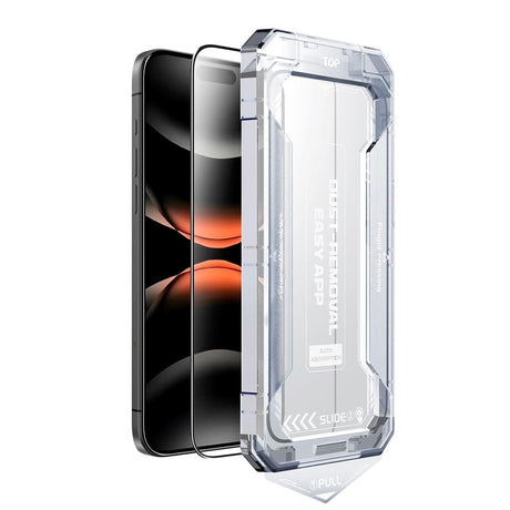 iPhone Air Mobile Origin Screen Guard Skärmskyddsglas med Easy Applicator - Genomskinlig