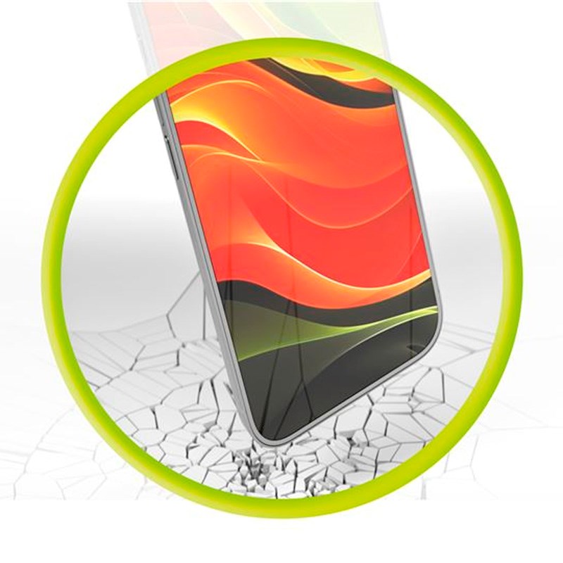 iPhone Air Mobile Origin Screen Guard Skärmskyddsglas med Easy Applicator - Genomskinlig