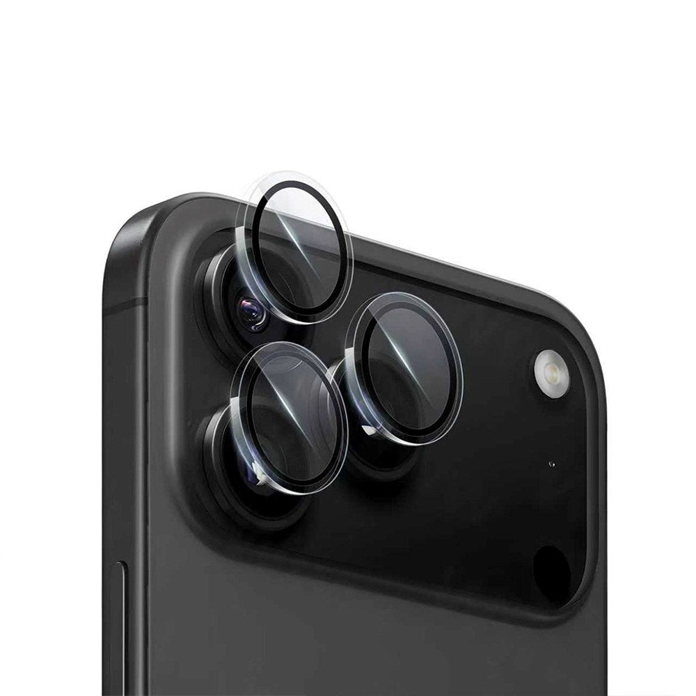 Mobile Origin iPhone 17 Pro / 17 Pro Max Sapphire Härdat Glas Kameraskydd - Genomskinlig