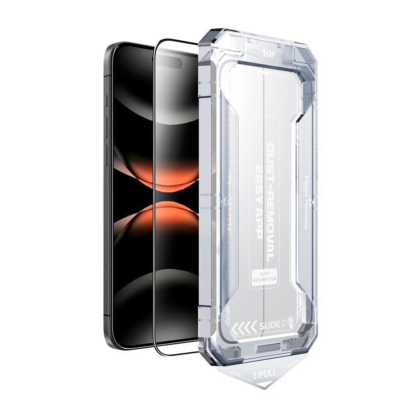 iPhone 17 Mobile Origin Screen Guard Skärmskyddsglas med Easy Applicator - Genomskinlig