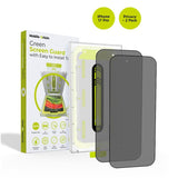 iPhone 17 Pro Mobile Origin Screen Guard Skärmskydd med Monteringslåda - Sekretessfunktion - 2 st. - Genomskinlig