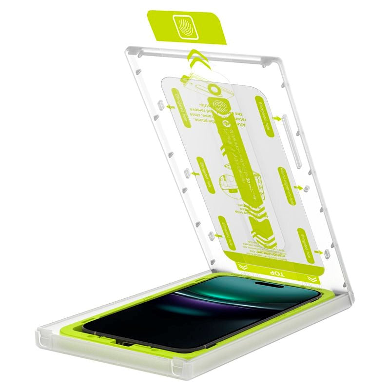 iPhone Air Mobile Origin Skyddsglas inkl. Monteringslåda - Case Friendly - 2 st. - Genomskinlig