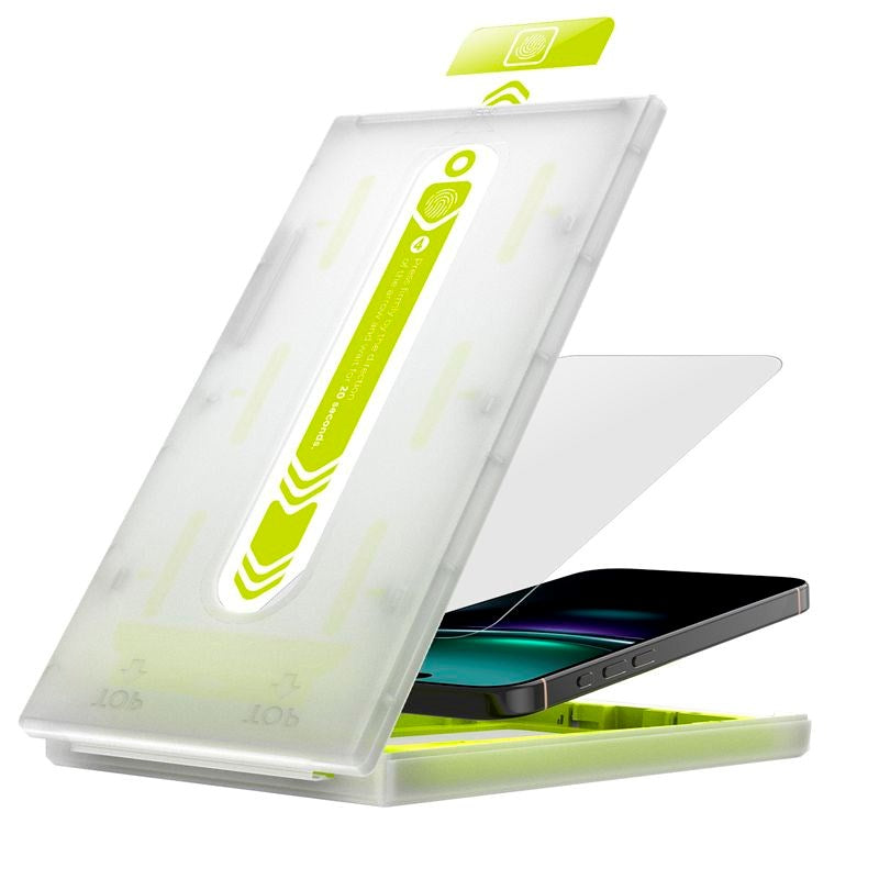 iPhone Air Mobile Origin Skyddsglas inkl. Monteringslåda - Case Friendly - 2 st. - Genomskinlig