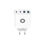 Mobile Origin GaN 40W Väggladdare m. 2 x USB-A & 2 x USB-C - Vit