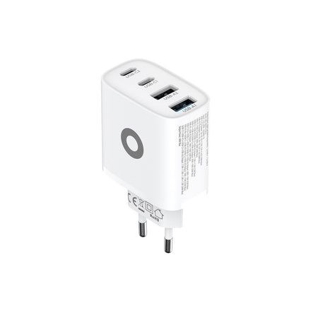 Mobile Origin GaN 40W Väggladdare m. 2 x USB-A & 2 x USB-C - Vit