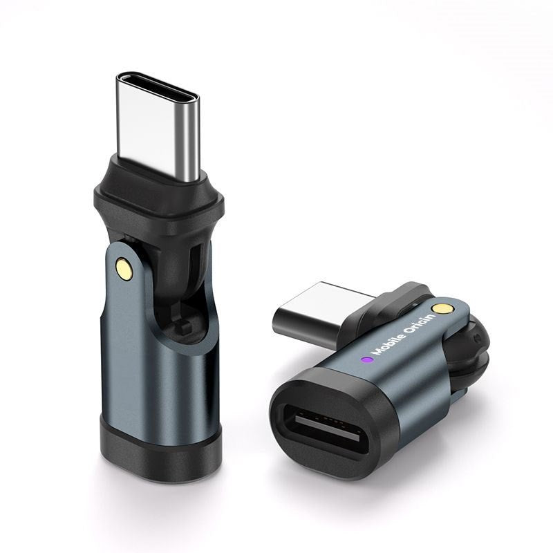 Mobile Origin 240W USB-C Rotationsadapter - Grå