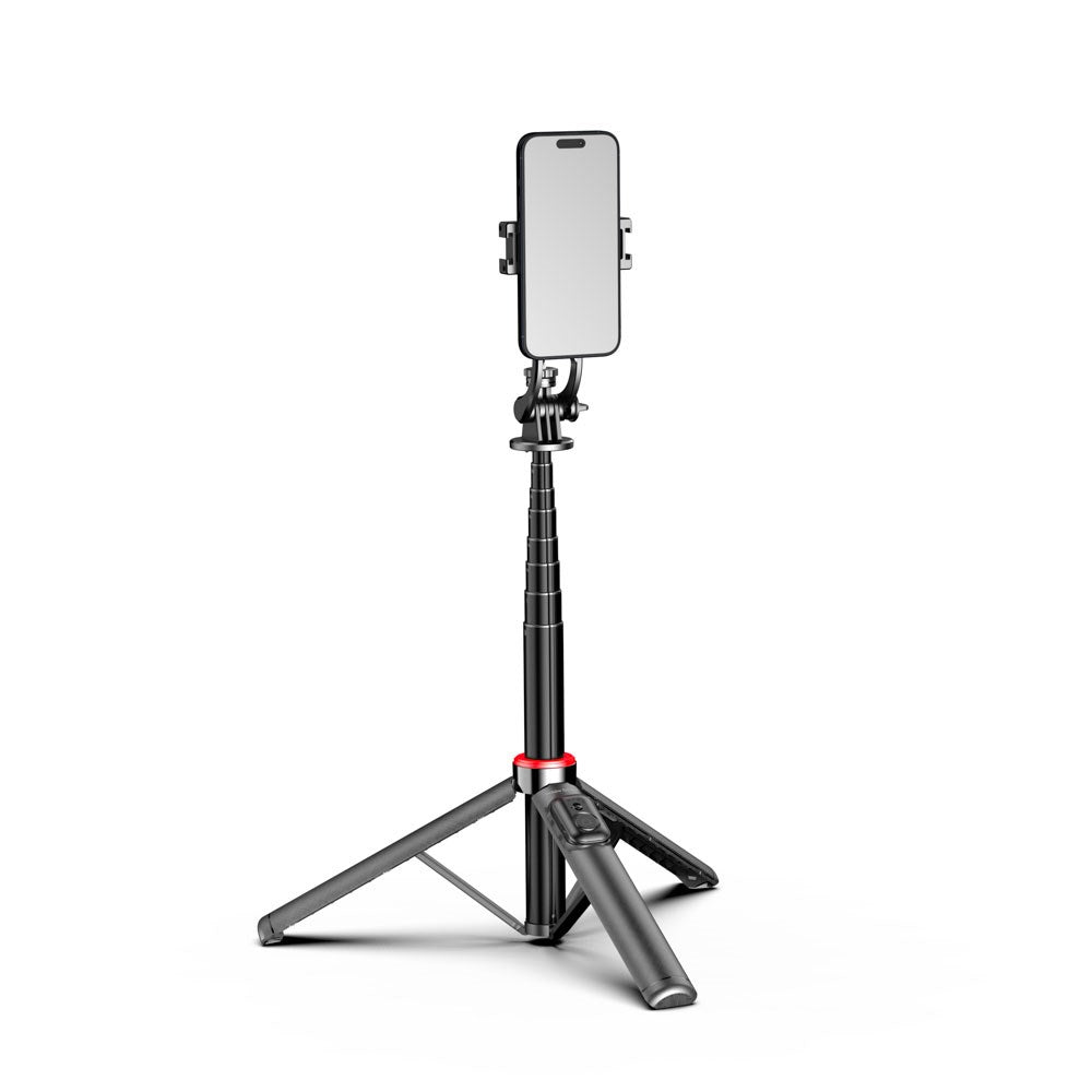 Mobile Origin 2-i-1 Magnetisk Tripod Selfie Stång – MagSafe Kompatibel – Svart