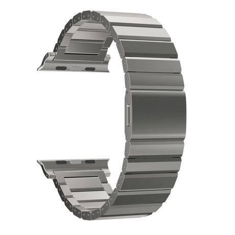 Apple Watch (42/44/SE/45/46/49mm) Mobile Origin Titaniumarmband – Silver