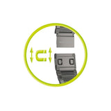 Apple Watch (42/44/SE/45/46/49mm) Mobile Origin Titaniumarmband – Silver