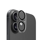 iPhone 17 Mobile Origin Härdat Glas Kameralinsskydd - Genomskinlig / Svart Kant