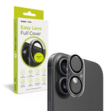 iPhone 17 Mobile Origin Härdat Glas Kameralinsskydd - Genomskinlig / Svart Kant